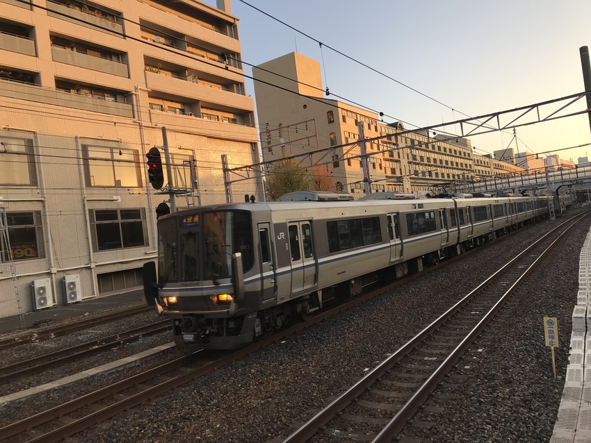 久しぶりにJRの陸橋です