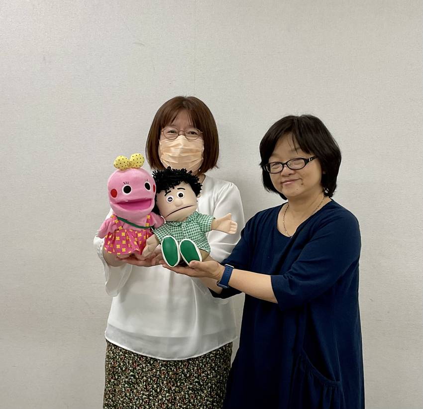 キリンちゃんとフクくん。サイズ...
