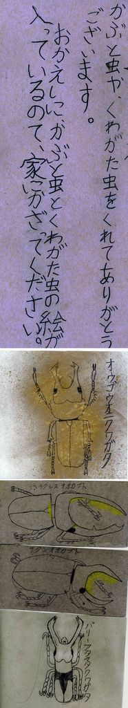 お礼の手紙