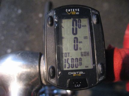 1,500キロ達成