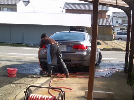 洗車したのに！