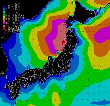 福井県敦賀の海は2.0～2.5...