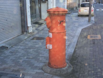 見掛けなくなった郵便ポスト