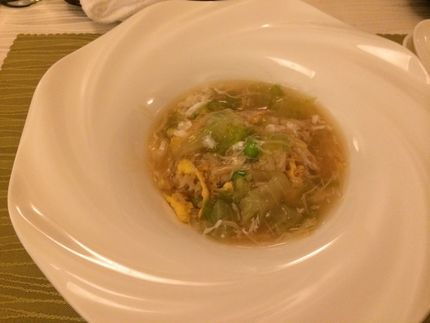 食事 ジャスミン米の炒飯 干貝...