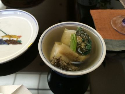 普段鮑は食べなのだけれどここで...