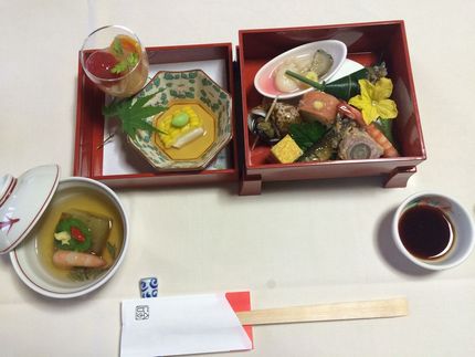 昨夜は長良川畔の旅館で会食