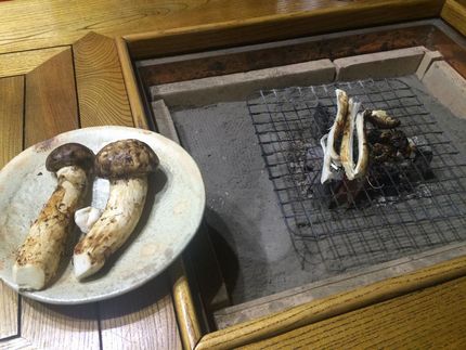 焼き松茸