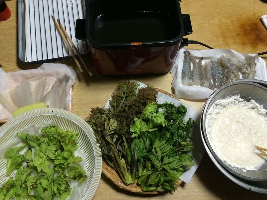 旬の天麩羅