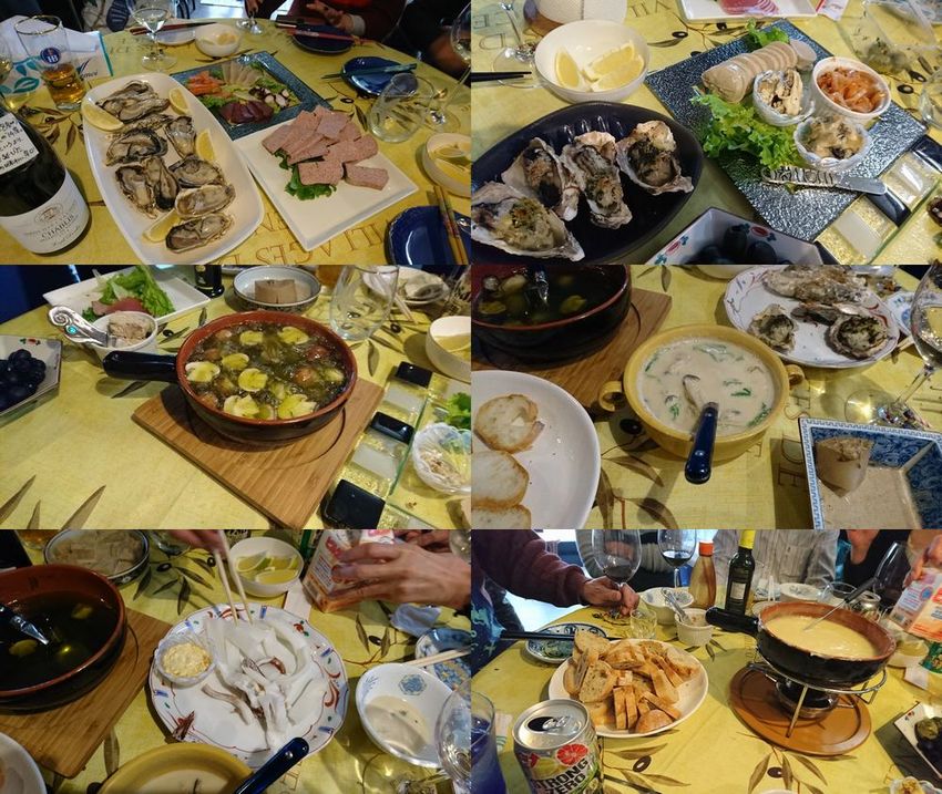 大阪で牡蠣パーティー
