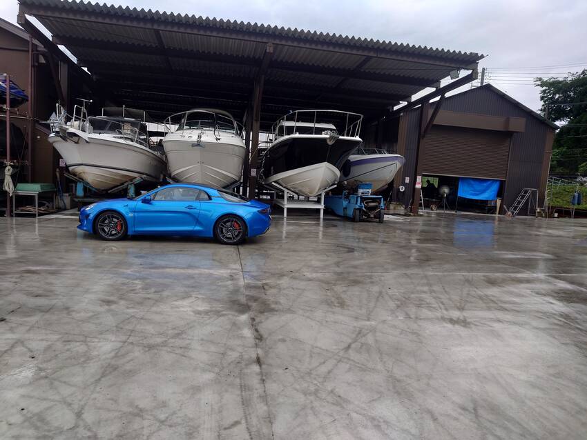 久しぶりにマリーナ