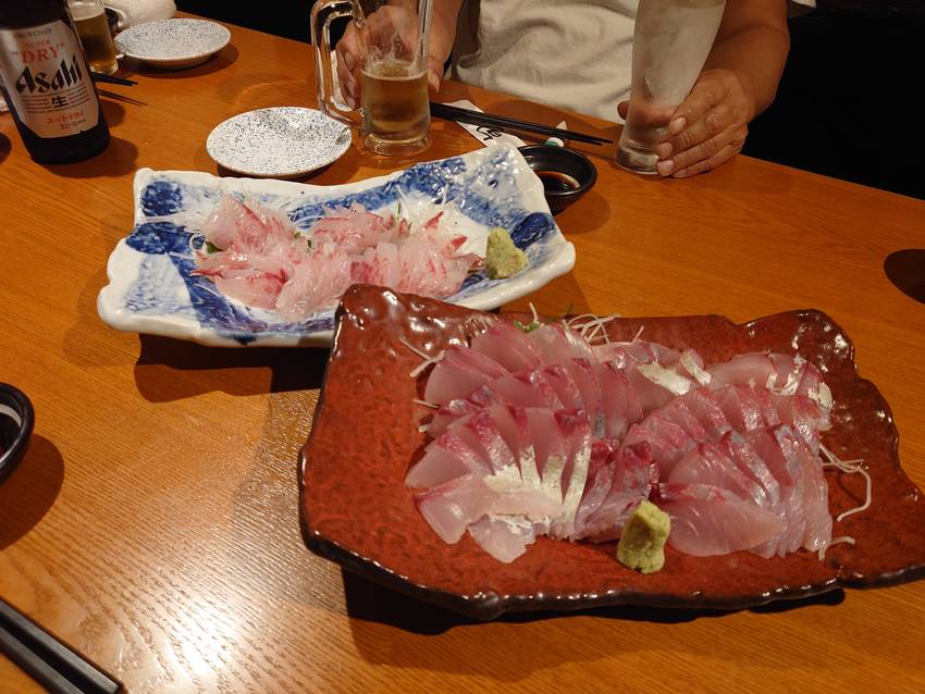カンパチ、イサキ