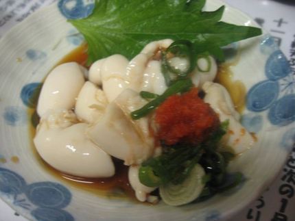 『鯛の白子』　と　『鯛・鯵のき...
