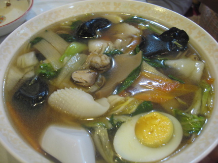昨日の〆は　南京町　『上海飯店...