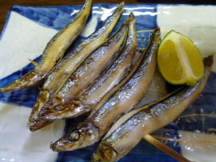 『きびなごの串焼き』　と　『広...