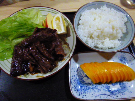 農家食堂のお昼の定食