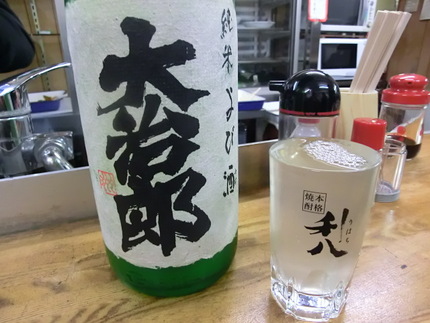 東近江の人気酒　『大治郎』