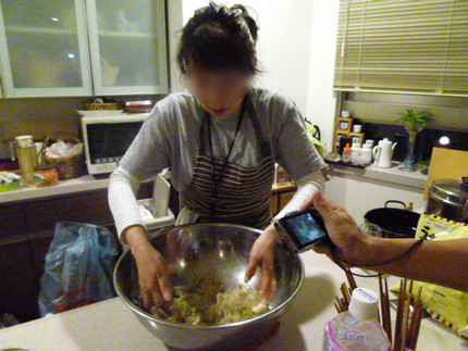 本格手打ちそばの〆です