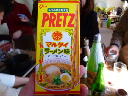 マルタイラーメン味　PRETZ