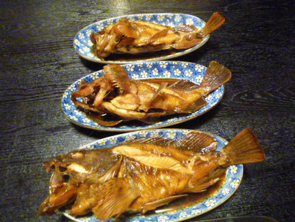 ガシラ（かさご）の煮付け　