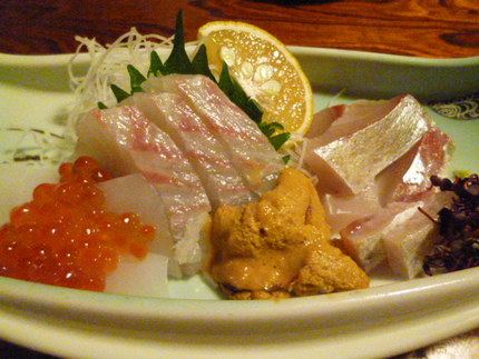 鯛、モイカ、シマアジ、うに、イ...