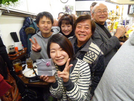 森田さん、なおちゃんご夫妻と。...