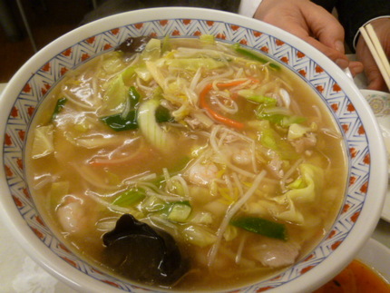 「チャンポンメン（あんかけ）・...