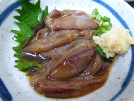 生ほたるいか手造りの沖漬けです...