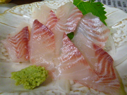 徳島産　『胡椒鯛の造り・３８０...