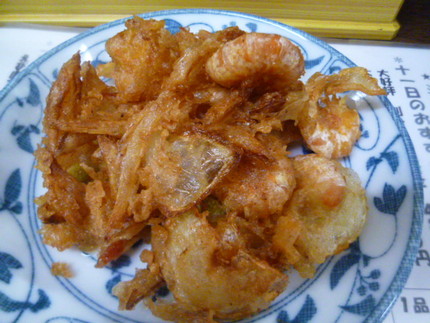 「えびかき揚げ・３８０円」