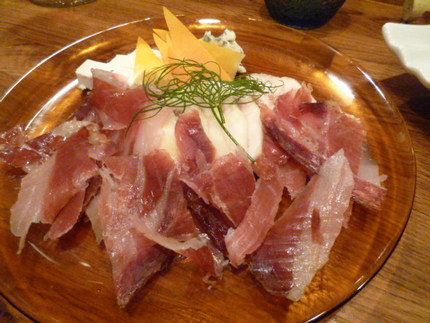『ハモンセラーノ（生ハム）と無...