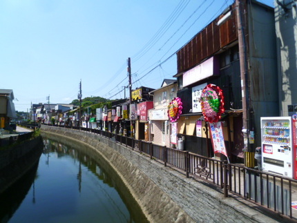 ４００年近い歴史のある堀川運河