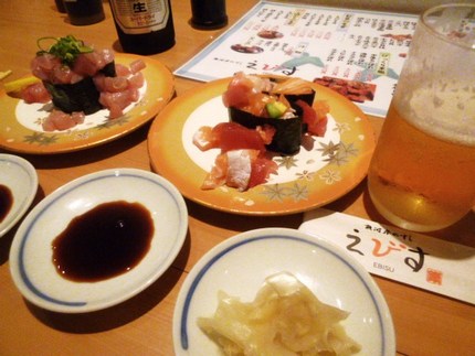 『魚河岸のすし　えびす　水道筋...