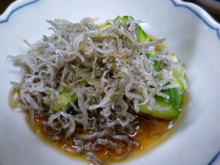 淡路物　「ちりめんじゃこポン酢...