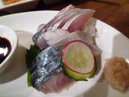 「青森産〆めサバ・３８０円」