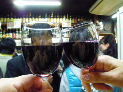 一足お先にボージョレで乾杯！
