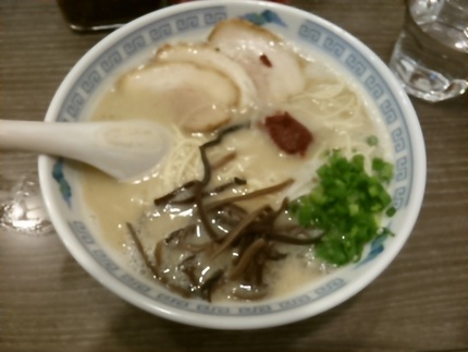 小倉でラーメン
