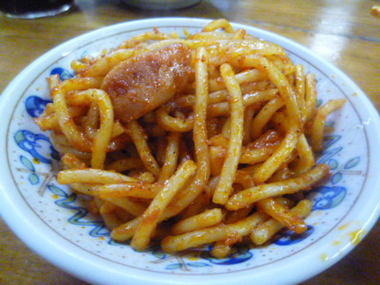 今年初のナポリタン！