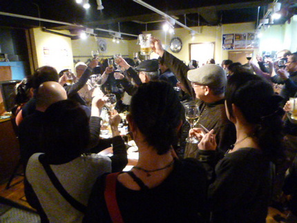 ジャズライブで呑み会！