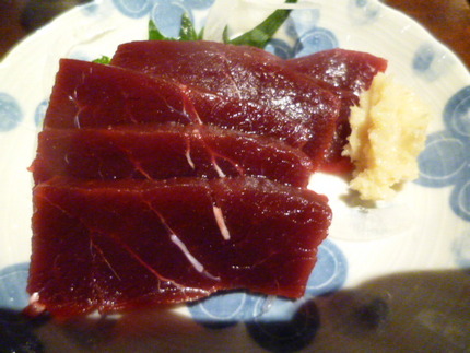 北西洋産の鯨赤身です。