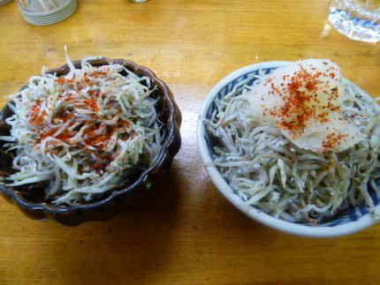 今年の初物！新子　大根おろしを...