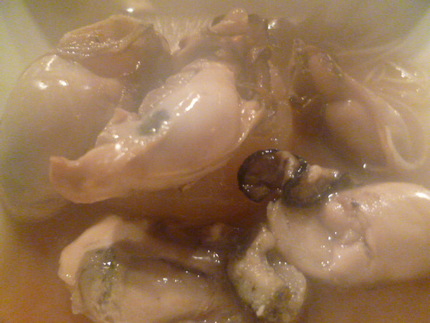 『牡蠣の生姜煮』