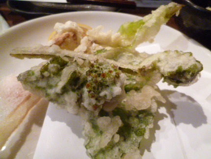 春の山菜天ぷら
