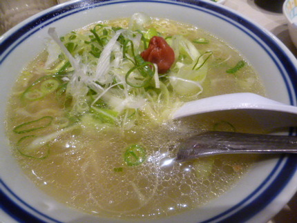 『葱塩ラーメン・770円』　ゲ...