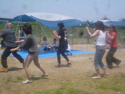 BBQダンスタイム！