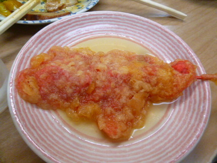 大阪の味！『紅しょうが天』