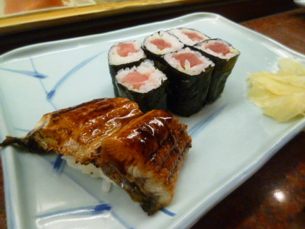 鉄火、うなぎ