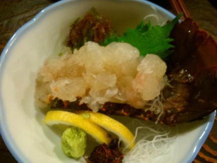 大分の伊勢海老！
