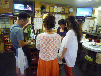女性だけでの利き酒！