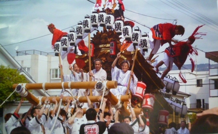 葉月（8月）　地車暦