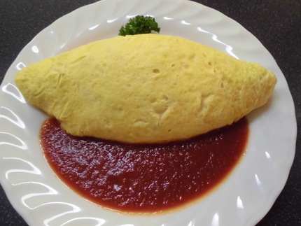 一番人気の　「オムライス」